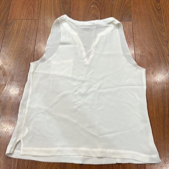 Vince Cream Silk Tank Size Small - Picture 4 of 4